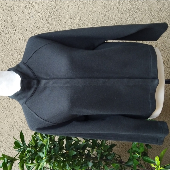 Banana Republic Ponte Knit Wool Jacket EUC Sz L - Picture 1 of 8